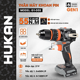 THÂN MÁY KHOAN 10MM BODY G1-D55 HUKAN -HÀNG CHÍNH HÃNG