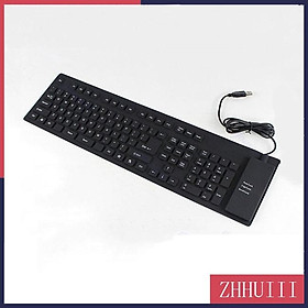 Mua Bàn Phím Silicone Mềm JT 109 Phím Chống Nước Có Thể Gập Lại Cho Windows