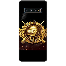 Ốp lưng dành cho điện thoại  SAMSUNG GALAXY S10 hình PUBG Mẫu 14