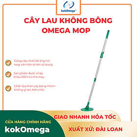 Mua Thân Cây Lau Sàn 360 Độ kokOmega Omega Mop Đài Loan (Không Bông)