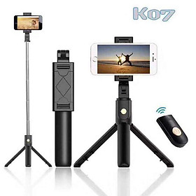 Gậy Tự Sướng Bluetooth Kiêm Tripod 3 Chân Đa Năng K07