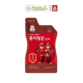 Nước Hồng Sâm Bổ Dưỡng Step 3 Cho Trẻ 8-10 Tuổi KGC Cheong Kwan Jang (20ml x 1 gói, 10 gói, 30 gói)