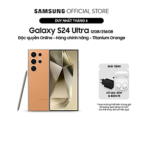 Điện thoại Samsung Galaxy S24 Ultra 12GB/256GB - Độc quyền Online - Hàng chính hãng