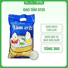 [Siêu Sale] Gạo Tấm ST25 HOALUA Rice - Dẻo mềm, thơm ngon 12-3KG