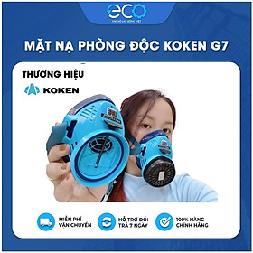 Mua Mặt nạ phòng độc Koken G7 chính hãng Nhật Bản chống hơi hóa chất bụi công nghiệp hiệu quả