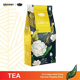 Trà Xanh Hoa Nhài Thượng Hạng (Premium Jasmine Green Tea) - LÚAVE - 600g