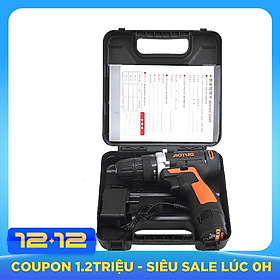Máy khoan bắn vít 12V Aotuo sạc pin có đảo chiều Một cấp độ