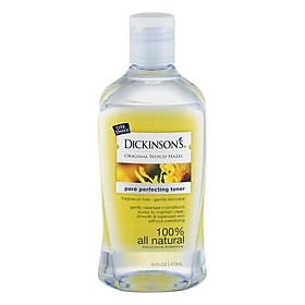 Nước hoa hồng DICKINSON'S Original Witch Hazel Pore Perfecting Toner 473ml (Dành cho da dầu nhờn, da mụn)