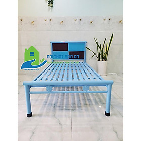 Mua Giường sắt kích thước ngang 1M2 dài 2M – GS52 mẫu đơn giản  tiện dụng  dễ dàng tháo ráp di chuyển.