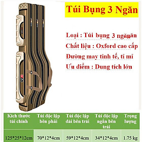 Túi Đựng Cần Câu Cá Siêu Bền 3-4 Ngăn Tiện Dụng TDC-10