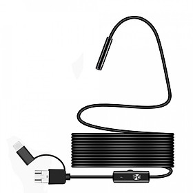 Ống Kính Máy Ảnh Không Dây 3 Trong 1 Có USB (7mm)