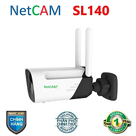 Mua Camera WiFi Năng Lượng Mặt Trời NetCAM SL140  Góc Quan Sát 160º  Độ phân giải 3.0MP - Hàng chính hãng