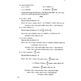 Giải Bài Tập Đại Số Và Giải Tích Lớp 11 (Nâng Cao) (Tái Bản 2015)