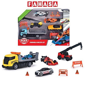 Bộ Đồ Chơi Mô Hình Xe Công Thức Formula Racer Set - Dickie Toys 203333002