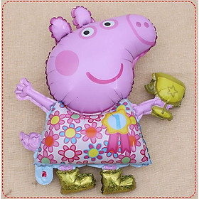Mua BÓNG TRÁNG NHÔM LỚN HÌNH HEO PEPPA  BONG BÓNG KIẾNG TRANG TRÍ TIỆC