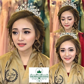 Áo lụa makeup có in tên tiệm