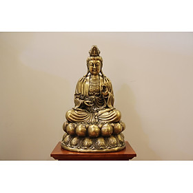 Mua Tượng Quan Âm Đại Thế Chí cao 48cm Bằng Đồng