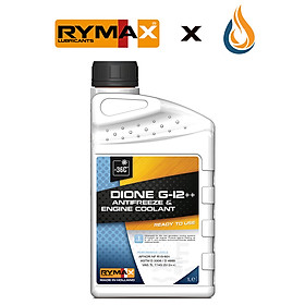 Nước làm mát pha sẵn Rymax Dione G-12++ Ready to Use - Chai 1L, 5L