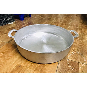 Chảo gang đúc đáy bằng cỡ lớn đk 50cm