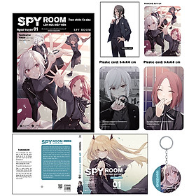 SPY ROOM – Lớp học điệp viên - (Ngoại truyện tập 1: Trận chiến cô dâu) - Bản đặc biệt - tặng kèm  Postcard, 2 thẻ nhựa, bìa tặng thêm, móc khoá, thẻ nhân vật