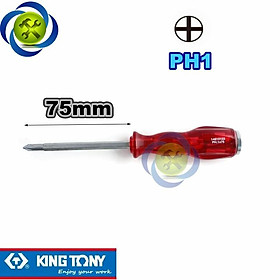 Mua Vít đóng bake Kingtony 14810103 PH1 x 75mm cán đỏ