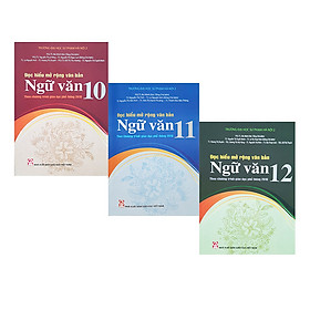 Hình ảnh Sách tham khảo Ngữ văn - Combo 3 quyển sách Đọc hiểu mở rộng văn bản Ngữ văn từ lớp 10 -12 Theo Chương trình Giáo dục phổ thông 2018