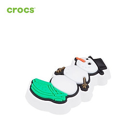 Huy hiệu jibbitz unisex Crocs JB Snowman with Crocs