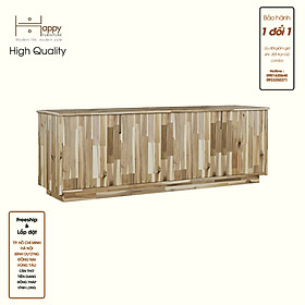 HAPPY FURNITURE , Gỗ tự nhiên , Kệ TV 4 cửa mở - GALI , KTV_054 , 160cm x 40cm x 54cm