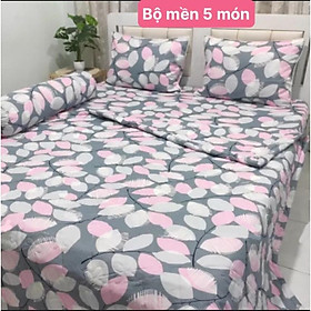Bộ Drap Cotton Thắng Lợi Kèm Mền Chần Gòn -5 món hoặc mền lẻ