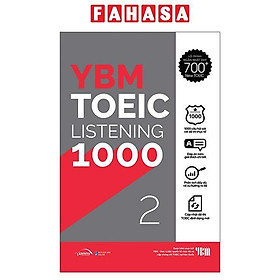 YBM TOEIC Listening 1000 - Vol 2 (Tái Bản 2023)