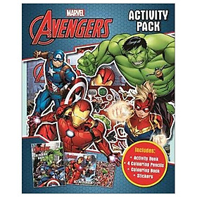 Marvel Avengers: Activity Pack (2-in-1 Activity Bag Marvel)