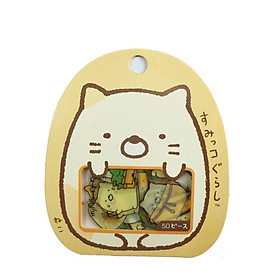 Sticker Dán Trang Trí Ngộ Nghĩnh (50 Miếng Dán) Chọn Mẫu