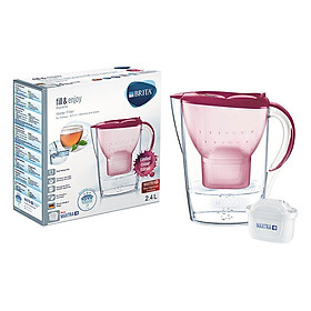 BÁO GIÁ Lọc Nước Brita | Shopee Lazada Sendo Tiki mới nhất 60 Bình Lọc Nước BRITA Marella Basic Berry - 2.4L (Kèm Maxtra Plus)