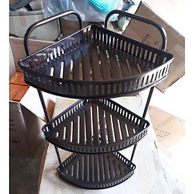 Mua Kệ đen vuông và góc 3 tầng kiểu nhật GDTH