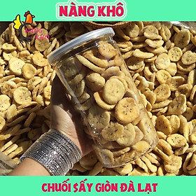 Chuối sấy giòn ngọt Đà Lạt Nàng Khô