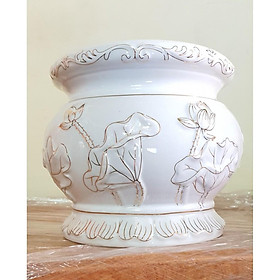 Mua Bát nhang bạch ngọc cao 14cm số 3
