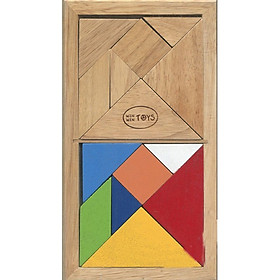 Đồ chơi gỗ winwintoys Tangram đôi ( có sách hướng dẫn)