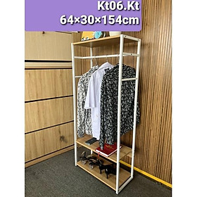 Mua KỆ TREO ĐỒ KÈM KỆ LỬNG ĐƠN GIẢN  KỆ TREO ĐỒ LẮP RÁP KIÊN CỐ