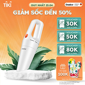 Máy hút bụi ô tô cầm tay GAABOR GVCC-M4A1 lực hút mạnh bền bỉ - Hàng chính hãng