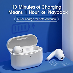 Mua Tai nghe Bluetooth TWS True Wireless QCY T11 5.0 - 4 micro siêu đàm thoại chống nước mồ hôi IPX5 - Tai nghe Bluetooth kiểu dáng hiện đại  thời thượng -4478- hàng nhập khẩu