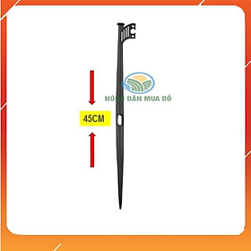 Mua Cây cắm béc tưới 45cm đen Siêu Bền- Siêu Chắn Chắn  que đỡ giữ béc tưới 2 gài - COMBO 20-30