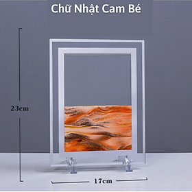 Tranh Cát 3D Cát Lún Chuyển Động Tự Thay Đổi Hình Dạng , Đa Dạng Kích Thước