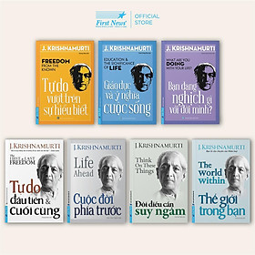 Sách - Combo 7 Cuốn J. Krishnamurti