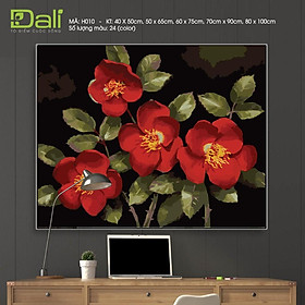 Mua Tranh treo tường tự tô màu số hóa DALI Tranh Hoa H010