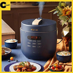 Mua Nồi Áp Suất Điện Nồi Cơm Điện Hầm Cháo Đa Năng Dung tích 5L Bear YLB-A50M1