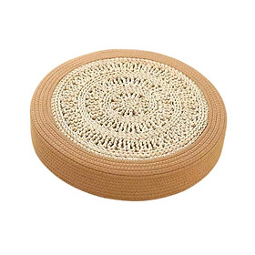 Round Tatami Floor Cushion Japanese Style for patio Indoor Outdoor