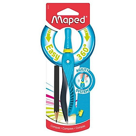 Compass Học Sinh 360 Độ - Maped 181610 - Màu Xanh