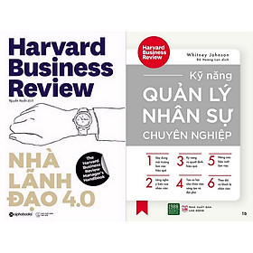 Combo 2 Cuốn: Nhà Lãnh Đạo 4.0 + Kỹ Năng Quản Lý Nhân Sự Chuyên Nghiệp