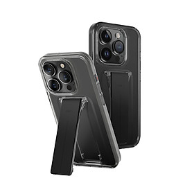 Ốp UNIQ Hybrid Heldro Mount Dành Cho iPhone 15 Pro/ 15 Pro Max Có Dải MountGrip Dể Dàng Thao Tác Bằng Một Tay Hàng Chính Hãng