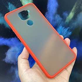 Ốp lưng cho Xiaomi Redmi Note 9 - Redmi 10X 4G trong nhám viền màu